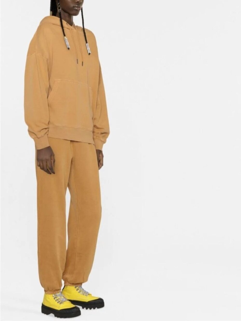 Ksubi 3 X 4 Oh G Cotton Hoodie Size Small Tan Beige - Picture 4 of 14